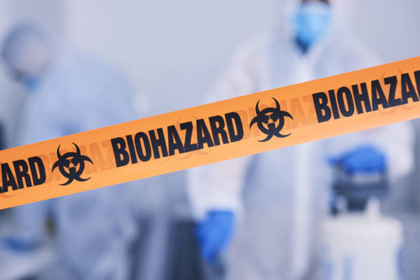 Professional Crime Scene Cleanup technician working in Cambria, IL